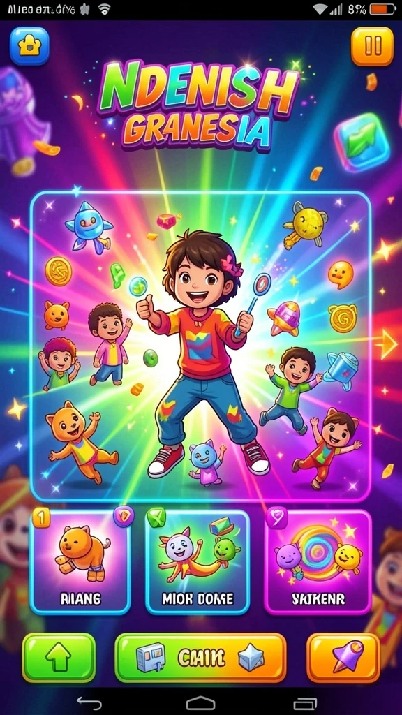 bolagila - Screenshot memperlihatkan mode multiplayer yang seru.