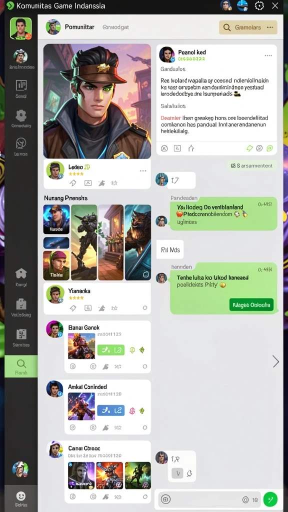 idrking - Setiap karakter memiliki desain unik yang stylish.