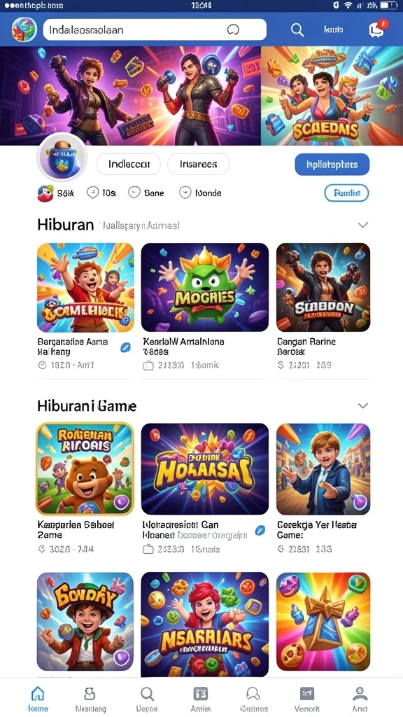 keren77 - Screenshot menampilkan grafis detail karakter utama.