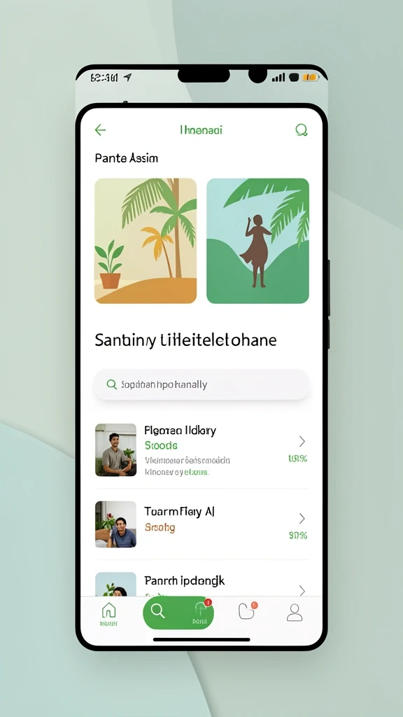 keren77 - Screenshot menampilkan antarmuka menu yang intuitif.