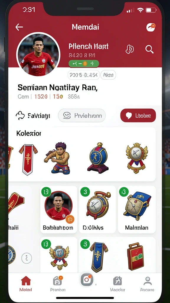 lakutoto - Menampilkan antarmuka pengguna yang sederhana dan intuitif.