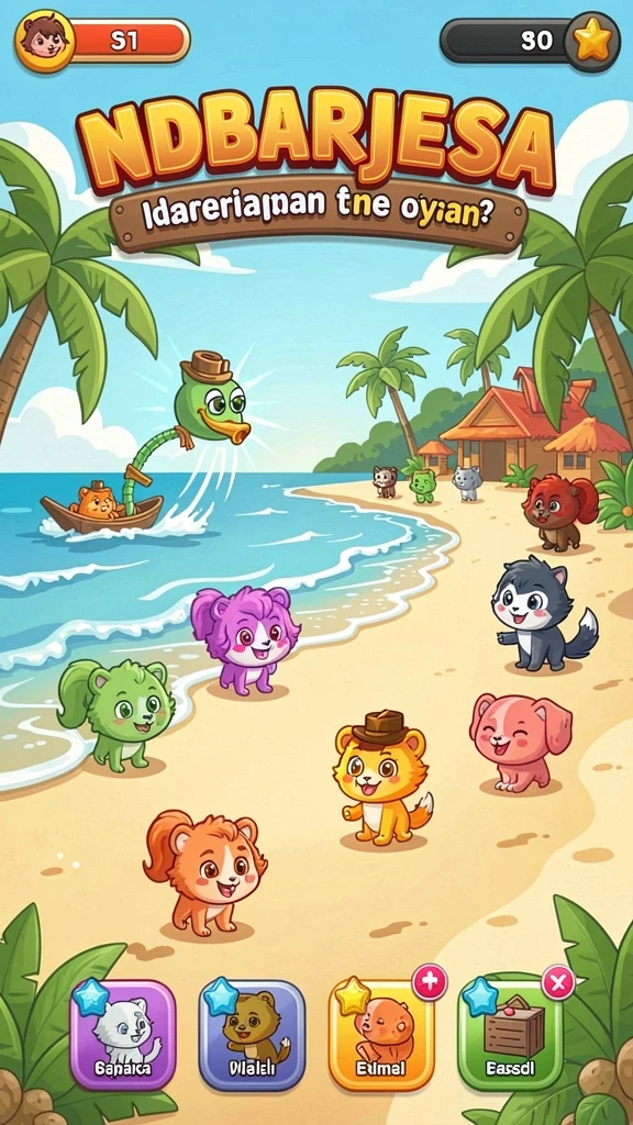 okjk - Gambaran tentang level yang penuh dengan rintangan.