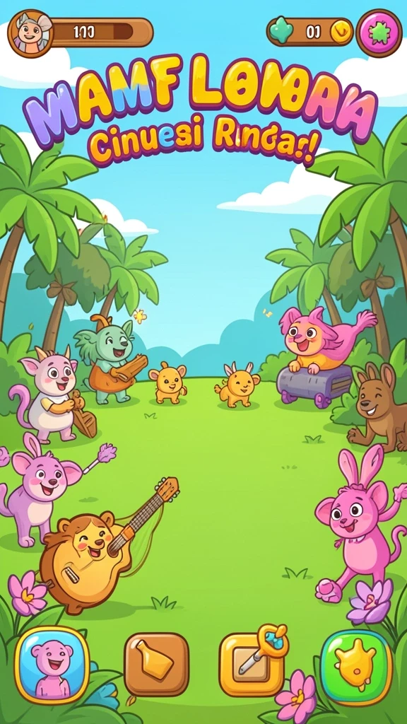rprprp - Screenshot menunjukkan pemandangan indah dari dunia fantasi RPRPRP.