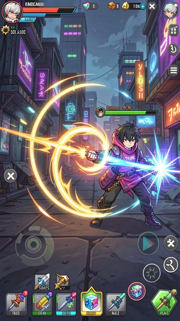spaceman88 - Tampilan level luar angkasa yang menakjubkan.