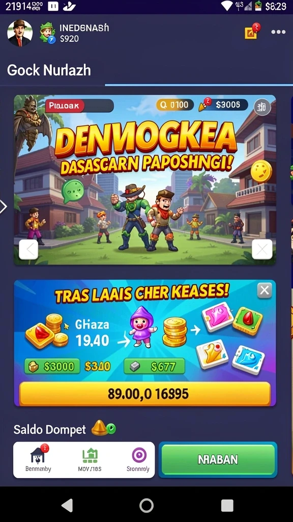 x78 - Level yang menantang dan beragam rintangan.